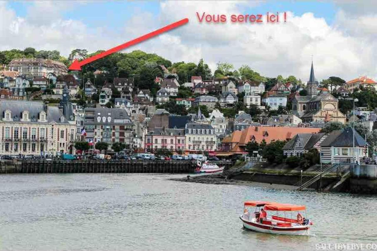 Appartement Avec Terrasse Vue Mer Trouville Sur Mer Eksteriør billede