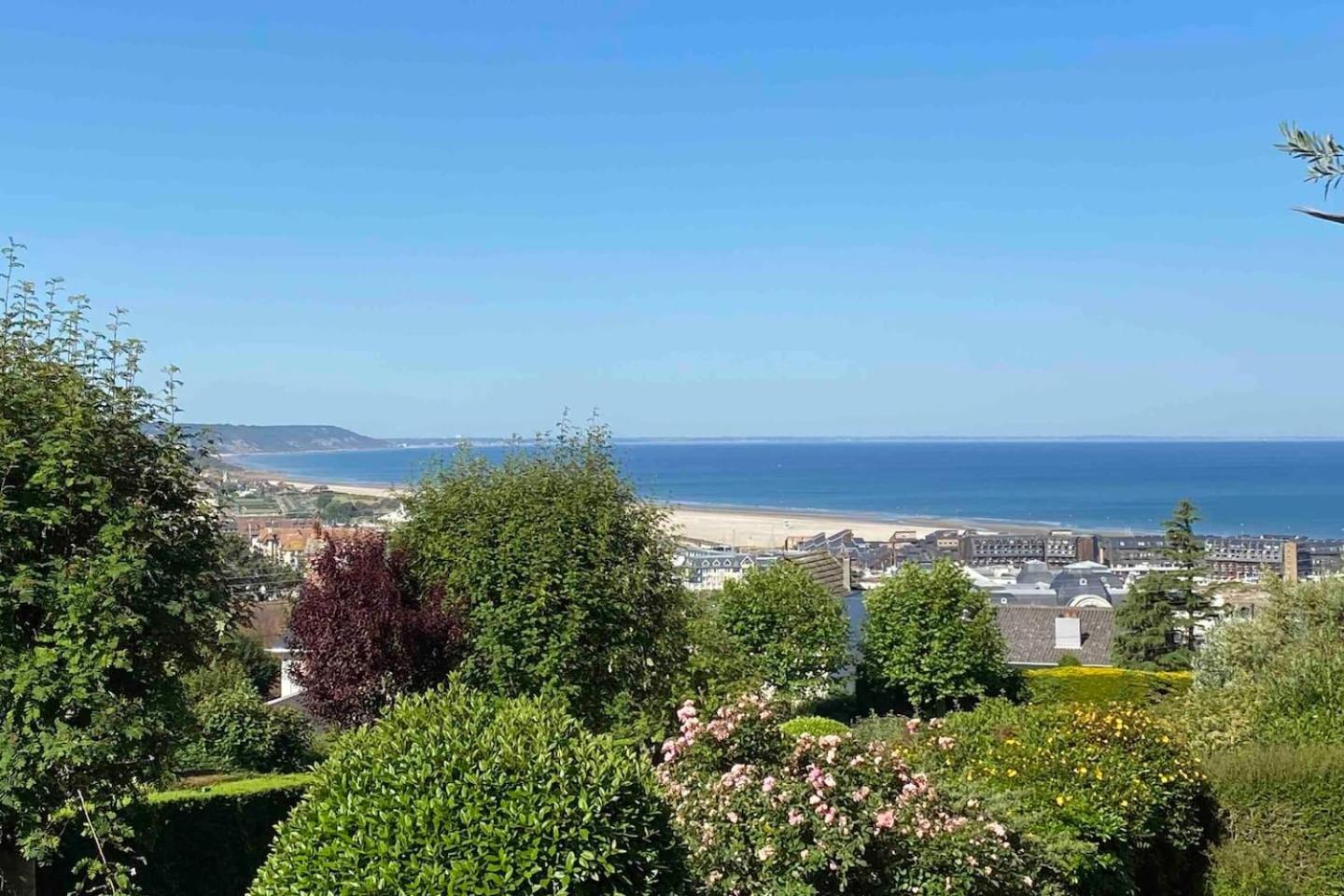 Appartement Avec Terrasse Vue Mer Trouville Sur Mer Eksteriør billede